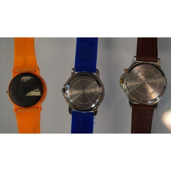 Vintage 90s Wrist Watch Lot Of 6 Not Working Parts Crafts Steampunk - Picture 6 of 9